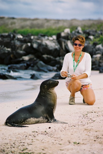 please don't touch the Galapagos Wildlife